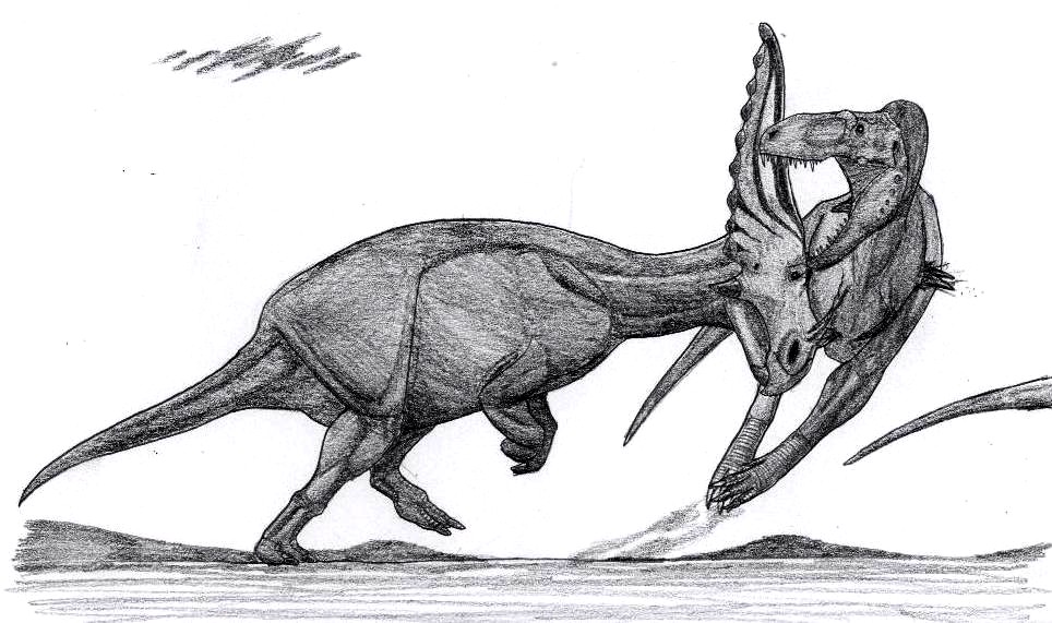 Albertosaurus vs Anchiceratops