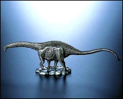 Apatosaurus Pewter Model
