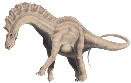 Amargasaurus model